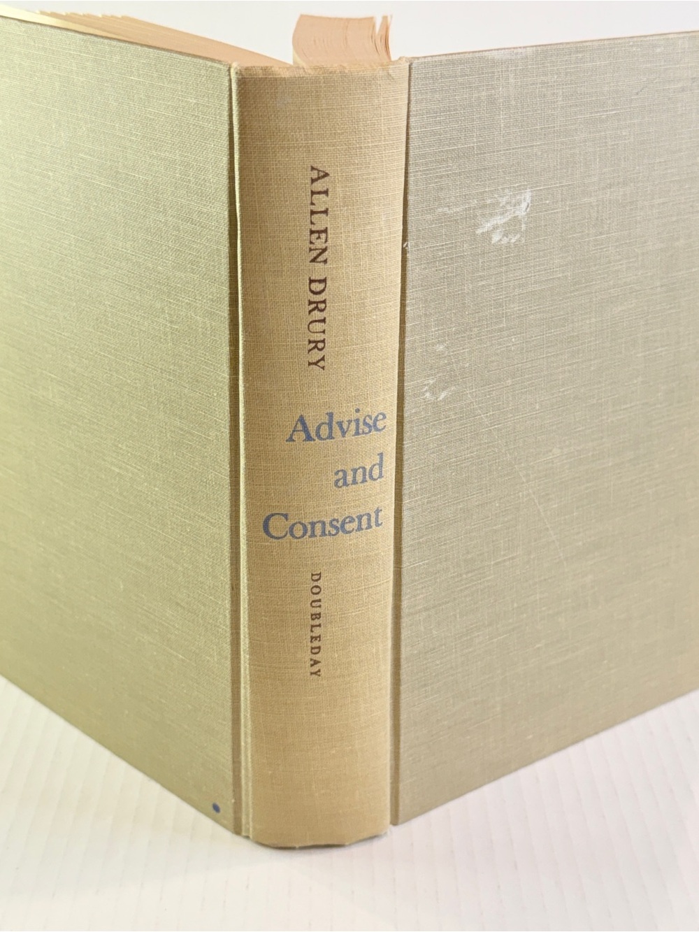 1959 Allen Drury Advise and Consent Hardcover Doubleday Political Classic Novel